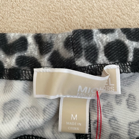 Michael Kors Animal Print Leggings - Size M - Picture 8 of 14